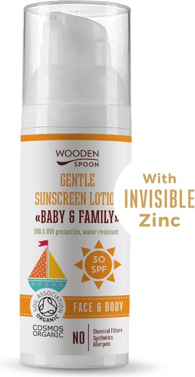 Baby & Familie Zachte Zonnebrandcrème Lotion SPF30 50ml