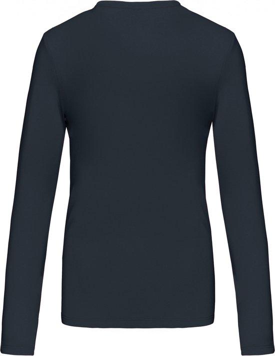 Shirt met ronde hals en kerstmotief met pailletten in zwart | Your Look