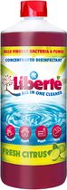 All in One Cleaner Fresh Citrus 1 Liter - Desinfectie - Dieren - Huis - Auto - Kantoor - Schoonmaakmiddel