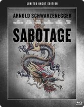 Sabotage Blu-Ray DVD Limited Uncut Edition Hologram Steel Case Arnold Schwarzenegger