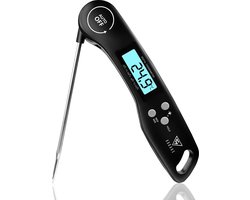 Digitale Keukenthermometer – BBQ Thermometer – Vleesthermometer – Visthermometer – Koken – Oven – Barbecue – Waterdicht – RVS