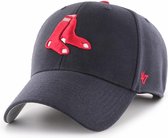 47 Brand - Baseball Cap - MVP Wool - Red Sox - Unisex - Wol/Acryl - MLB - Navy - One Size