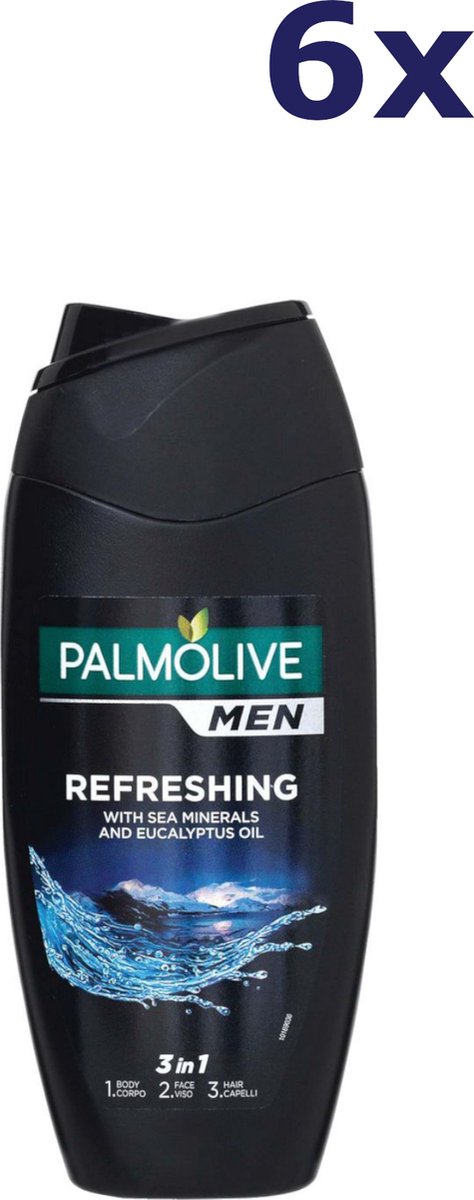 Palmolive 6x Douchegel 250 ml Men Refreshing
