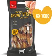 Pets Unlimited Tricolor Sticks - poulet petit - 6 sachets de 100g