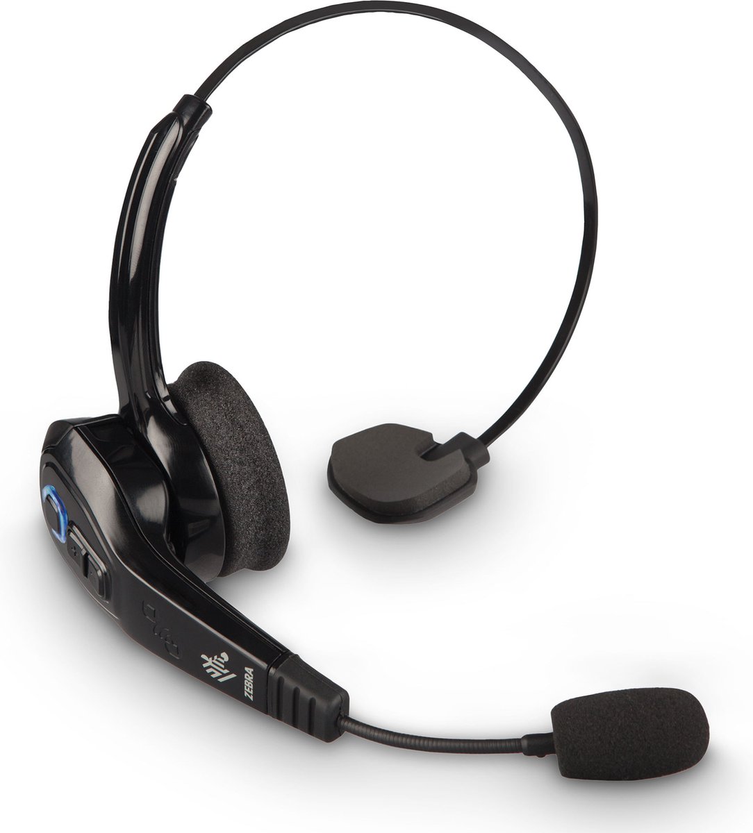 Zebra HS3100 Headset Draadloos Hoofdband Kantoor/callcenter Bluetooth Zwart