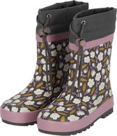 XQ Footwear - Bottes de pluie pour femmes - Fleurs - Multi - Couleur - Taille 21/22