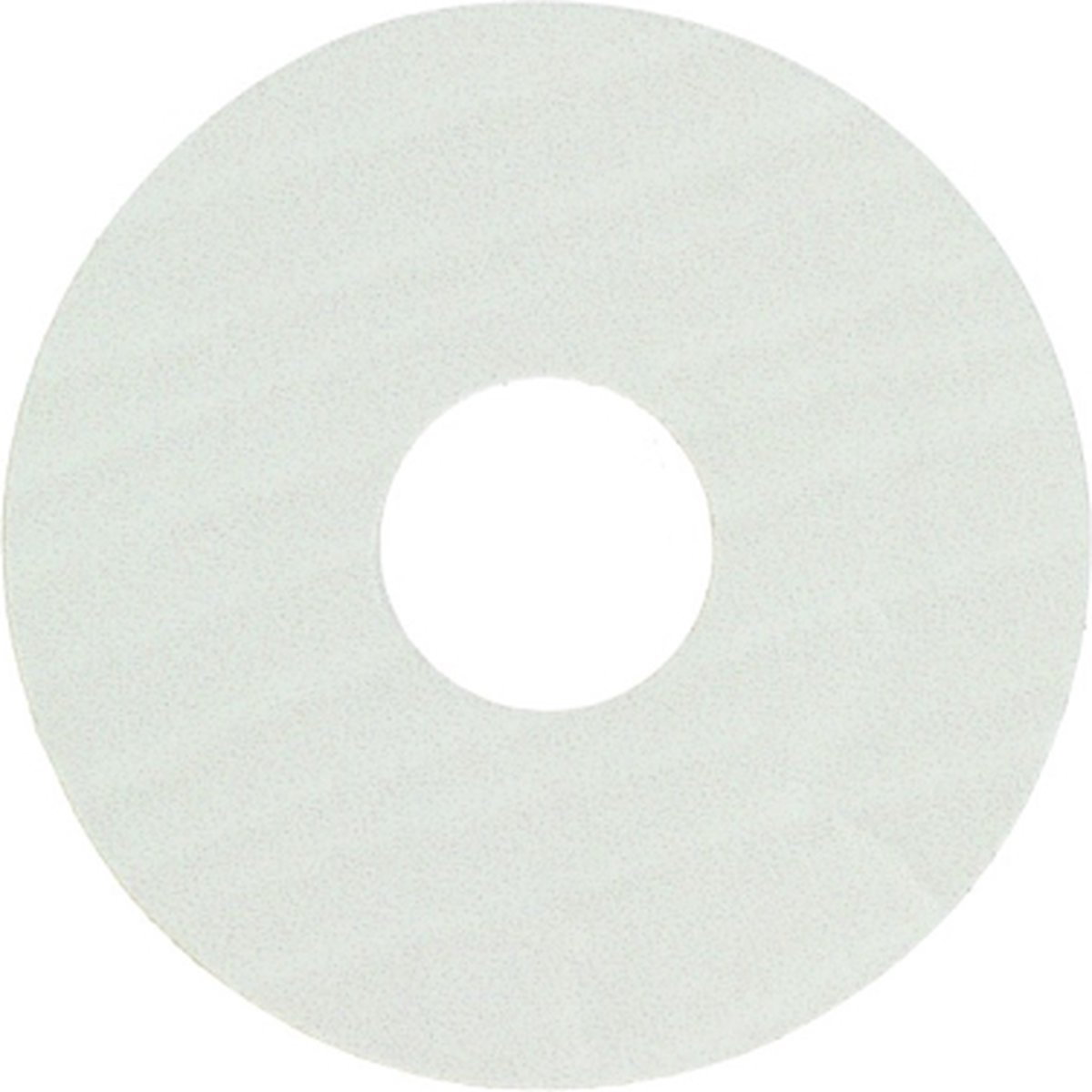 Zelfkl. rozet (17 mm) eiken wit gelakt (10 st.)