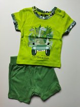 Nini - Outfit Finn - 2-delige set - Shirtje, Broekje - Maat 68 - 4 t/m 6 maanden