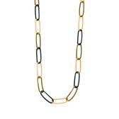 Les Cordes - HOMAR - Collier - Meerkleurig - Groen - Metaal - Juwelen - Sieraden - Dames