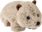 Warmies warmteknuffel wombat (buideldier) - opwarmknuffel geschikt voor magnetron en oven - magnetron knuffel wombat