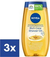 Nivea Vitamin & Oil Doucheolie - 3 x 200 ml