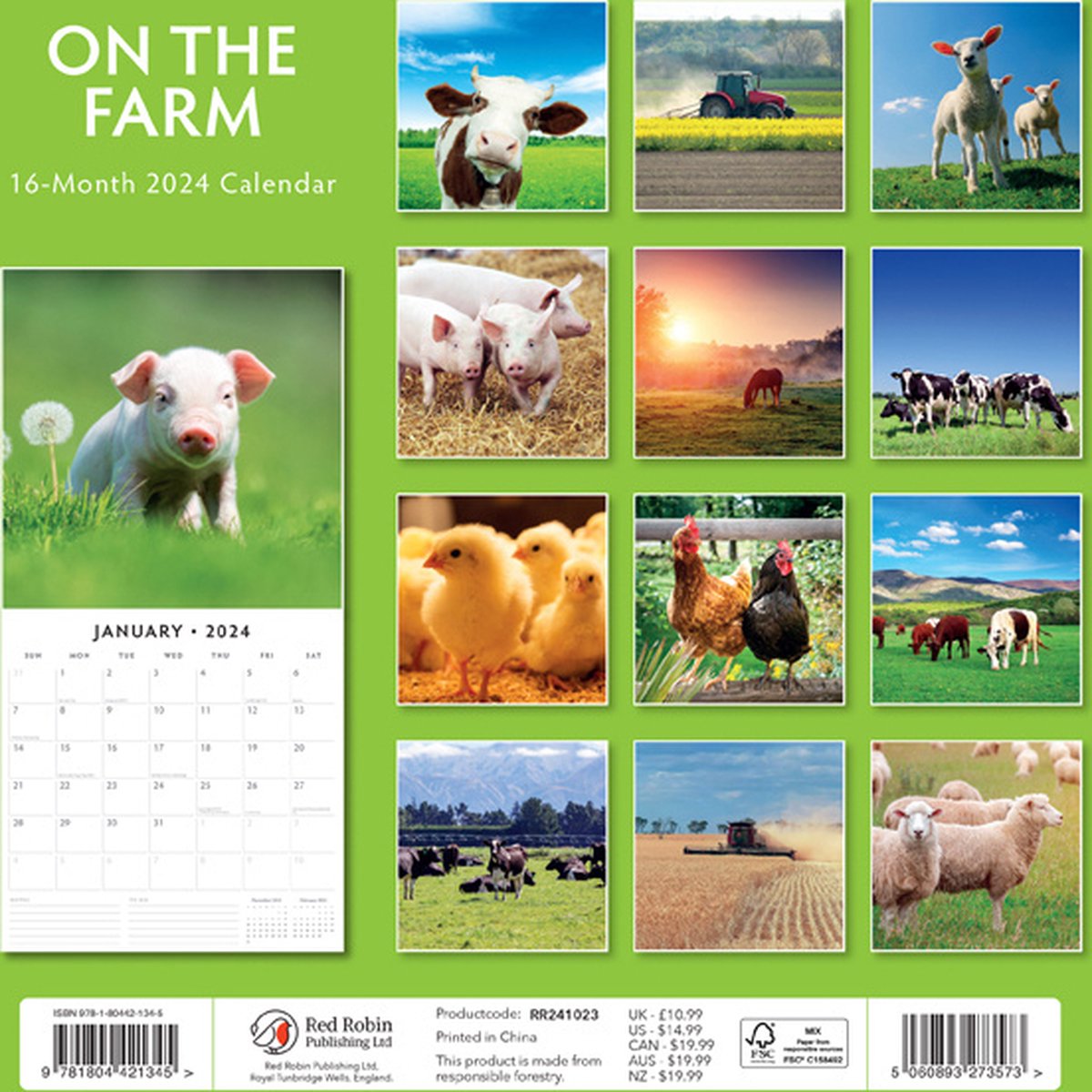 On The Farm Kalender 2024