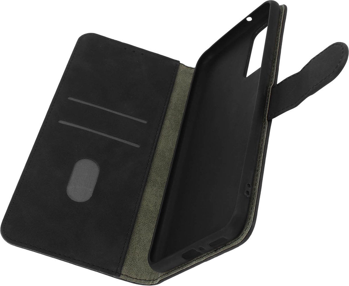 Geschikt voor ZTE Axon 20 Wallet Case Zwart