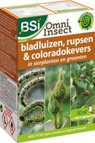 Omni Insect - Snelwerkend insecticide tegen vretende en zuigende insecten - Tegen trips, bladluizen, rupsen, kevers, vliegen en motten - 50 ml voor 1000 m²