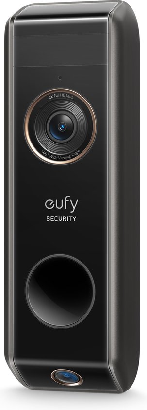 Eufy by Anker Video Deurbel Dual 2 Pro - Deurbelset - 2 camera's - Draadloos - Exclusief HomeBase
