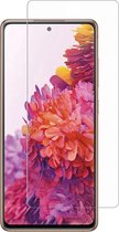 Case2go - Screenprotector voor Samsung Galaxy S20 FE - Case Friendly - Gehard Glas - Transparant