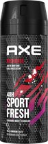 Axe Deodorant Bodyspray Sport Recharge 150 ml