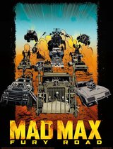 WB Art of the 100th Mad Max Fury Road Art Print 30x40cm | Poster