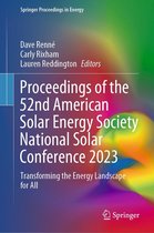 Springer Proceedings in Energy - Proceedings of the 52nd American Solar Energy Society National Solar Conference 2023