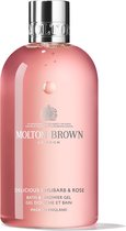 MOLTON BROWN - Delicious Rhubarb & Rose Bad & Douchegel - 300 ml - Unisex douchegel