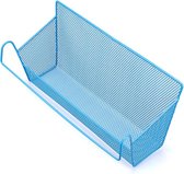 SHOP YOLO - 1 stuks nachtkastje opknoping opbergmanden - slaapzaal bed organizer - voor thuiskantoor school slaapzaal stapelbed - Blauw