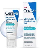 CeraVe Ultra-Light Moisturizing Gel - Niacinamide, Hyaluronic Acid