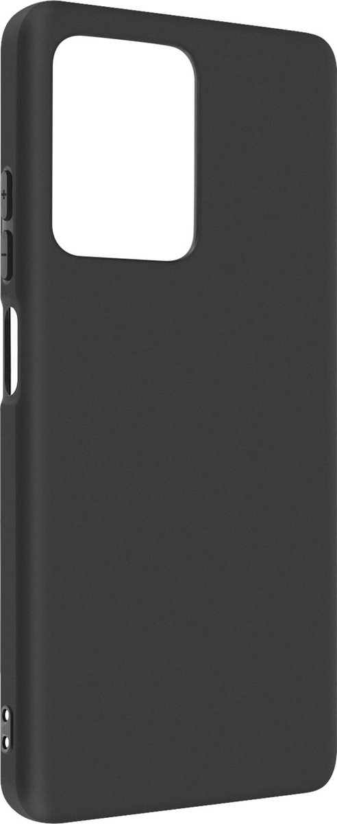 Hoes Geschikt voor Xiaomi Redmi Note 12 Pro Plus Sterk Soepel Siliconengel Zwart
