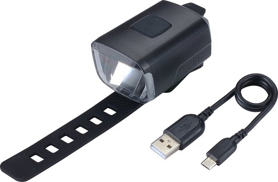 BBB Cycling Stud33 Koplamp Fiets - Fietsverlichting USB Oplaadbaar - Voorlicht Stadsfiets - Racefiets Verlichting - 130 Lumen - Accu 10 uur - Waterdicht - BLS-143 — afbeelding 5