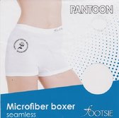 SOX by PANTOON Footsie Boxer Naadloos Wit L/XL Ademend en met katoenen kruisje