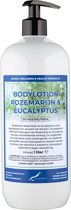 Bodylotion Rozemarijn & Eucalyptus - 1 liter met gratis pomp