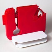 TR Goods - Scelleuse de sacs Seal a Bag - Seal Device - Bag Closer - Rouge - 15 x 19 x 15 cm - Tape 6 mm - Extra Strong - Cuisine
