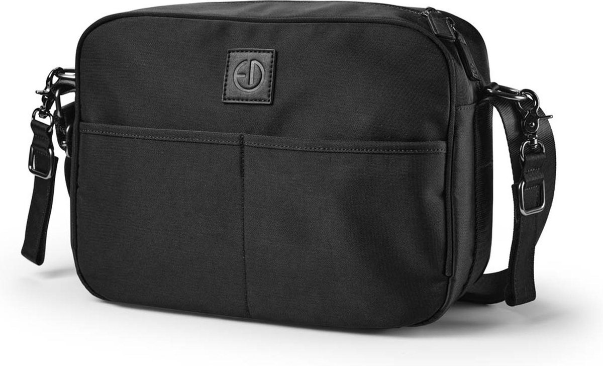 Elodie Luiertas crossbody - zwart