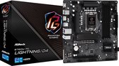 Bol.com Asrock B760m Pg Lightning/d4 Moederbord Zilver aanbieding