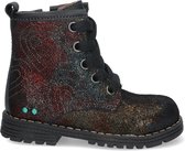 BunniesJR 223788-998 Meisjes Biker Boots - Multicolor - Leer - Veters