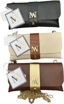 MONDIEUX MADAME - Lotus - beige/marron - Édition Limited - sac - sac à main - sac pour téléphone portable - bandoulière - sac à bandoulière - design italien - cuir