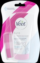 Crème dépilatoire Veet - Peau sensible - Sous la Shower - 150 ml