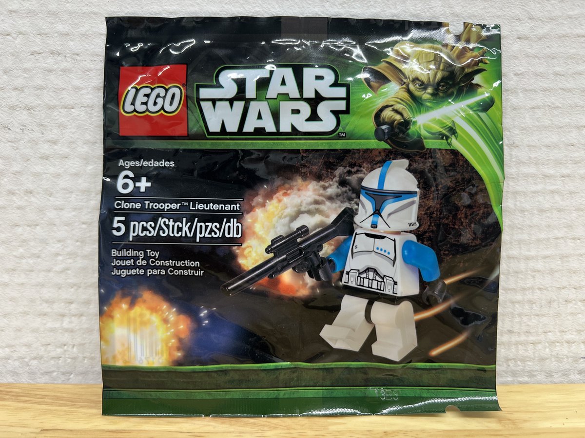 Lego Star Wars Clone Trooper Lieutenant 5001709 Poly sac bol