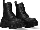 New Rock - M-WALL126-S7 Plateau Laarzen - 41 Shoes - Zwart