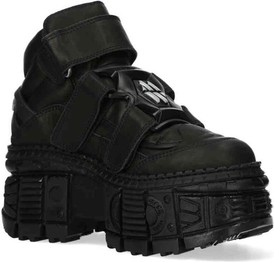 New Rock - M-WALL009-C12 Plateau Laarzen - 37 Shoes - Zwart | bol