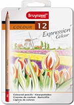 Bruynzeel expression boîte de 12 crayons de couleur