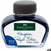 Inktpot Faber-Castell Royal 62,5 ml Blauw (12 Stuks)