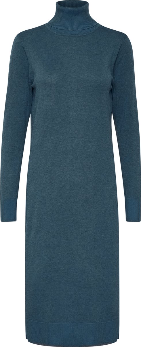 Saint Tropez MilaSZ Roll Neck Long Dress Dames Jurk - Maat M