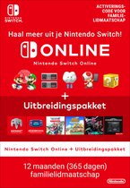 Nintendo Switch Online + Uitbreidingspakket - 365 Dagen Familie Lidmaatschap