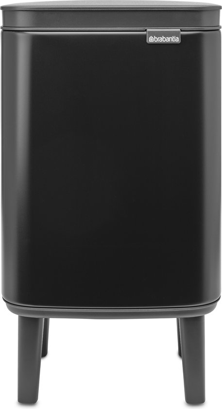 Brabantia Bo Hi Prullenbak - 4 liter - Matt Black