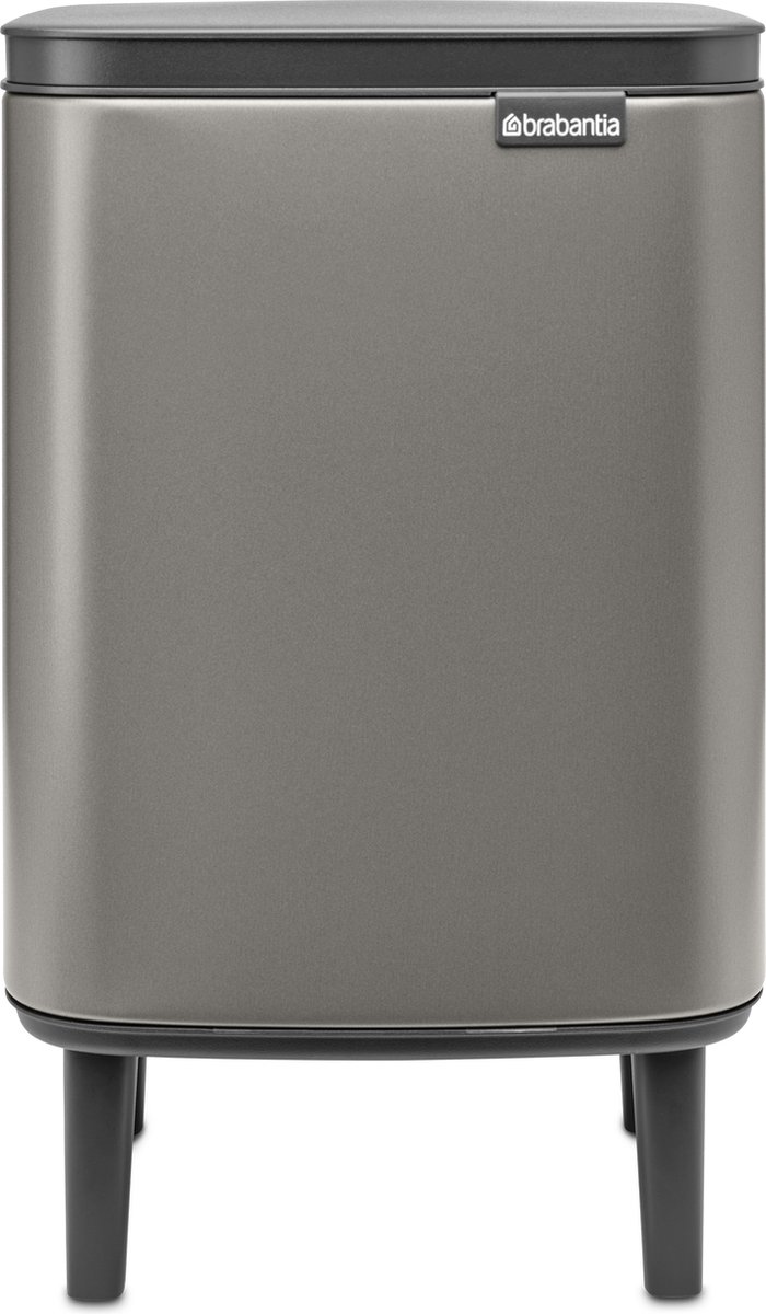 Goedkoopste Brabantia Bo Hi Prullenbak - 7 liter - Platinum
