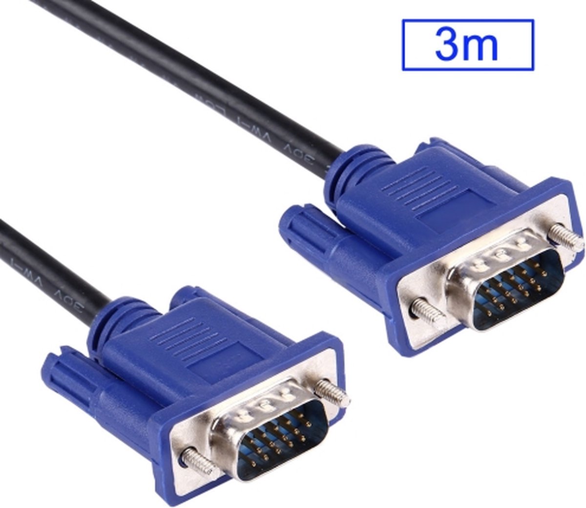 Generic Câble Adaptateur HDMI vers VGA Mâle D-SUB pour moniteur d
