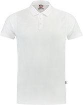Tricorp 201001 Poloshirt Cooldry Bamboe Fitted - Wit - Maat XXL