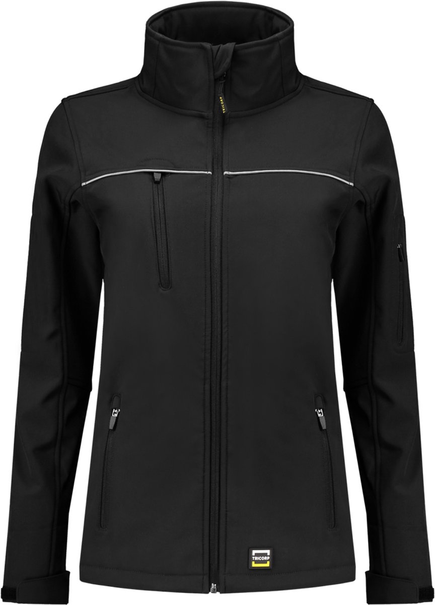 Tricorp 402009 Softshell Luxe Dames Zwart