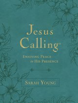 Jesus Calling®- Jesus Calling, Large Text Teal Leathersoft, with Full Scriptures