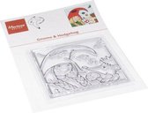 Marianne D Clear Stamps Hetty's Gnome & Egel HT1671 60x61mm (09-23)